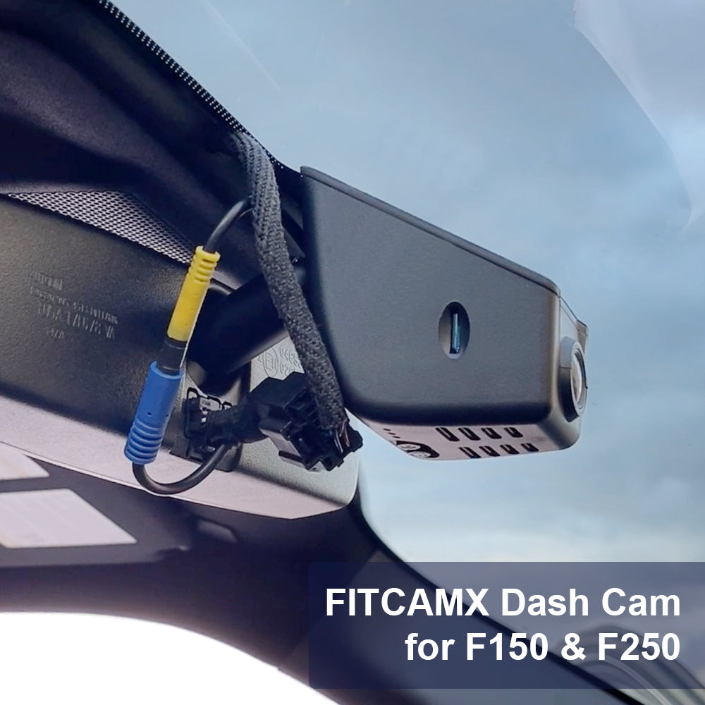 FITCAMX Dash Cam for F150 & F250