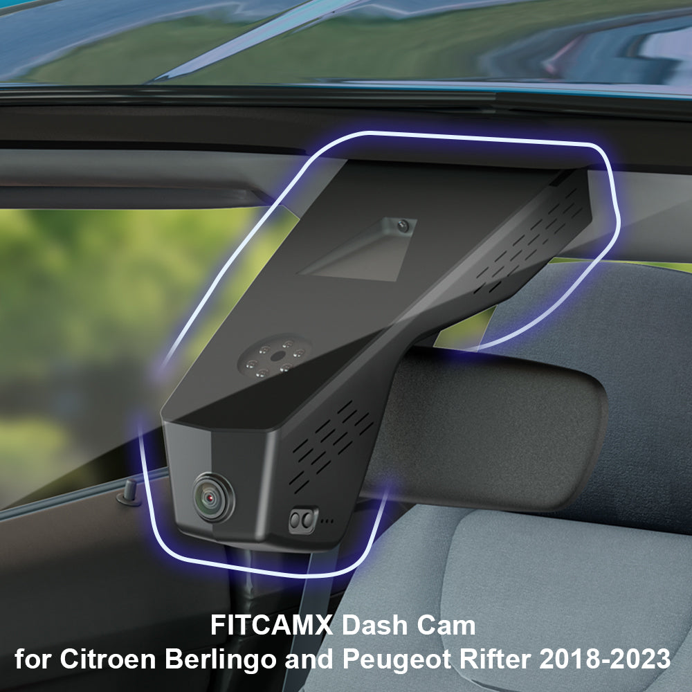 ¿Es difícil instalar la cámara Dash FitCamx para Citroen Berlingo?