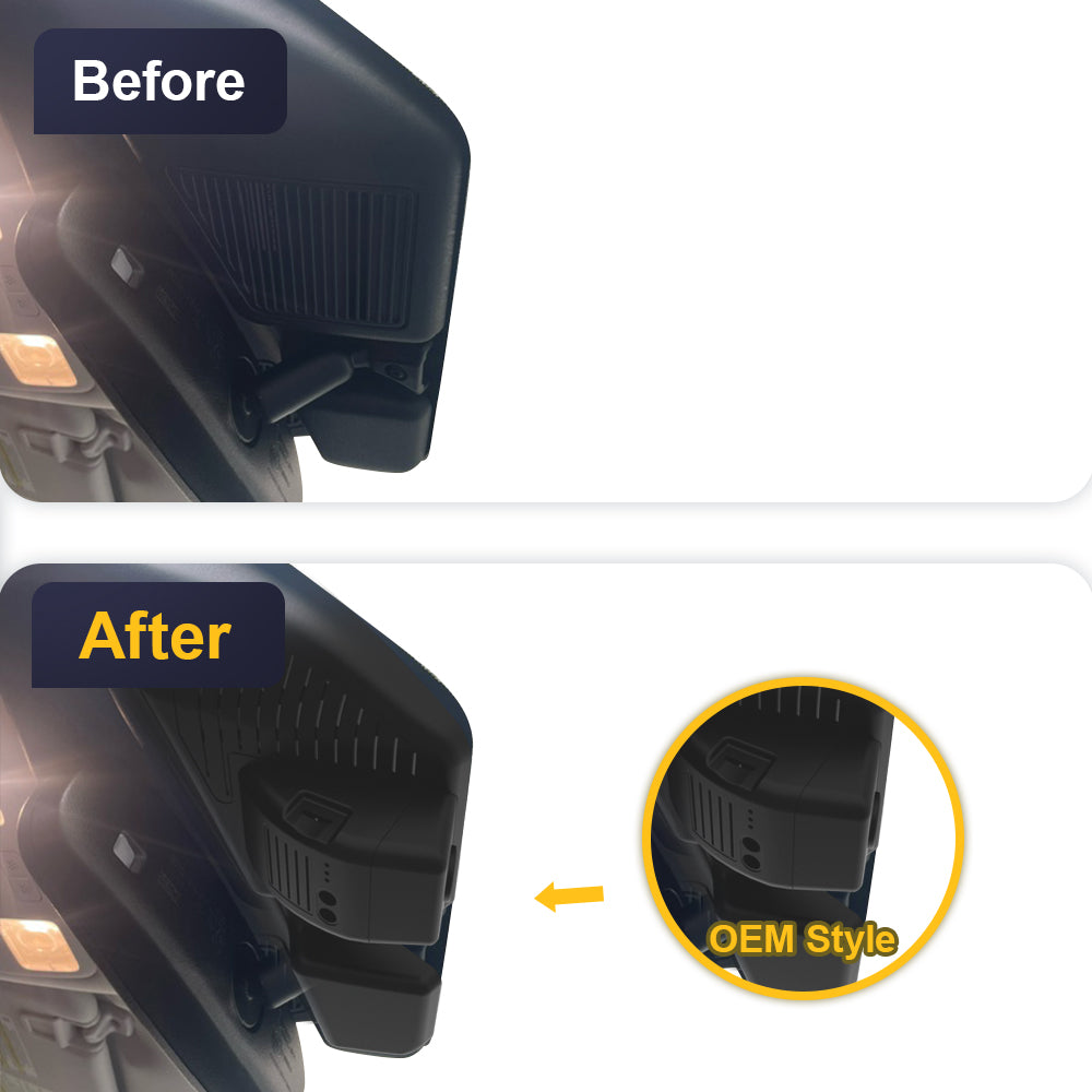 FITCAMX Dashcam für Ford Bronco und Bronco Raptor 2021–2024, 6. Generation (U725) und Ford Bronco Sport 2021–2025