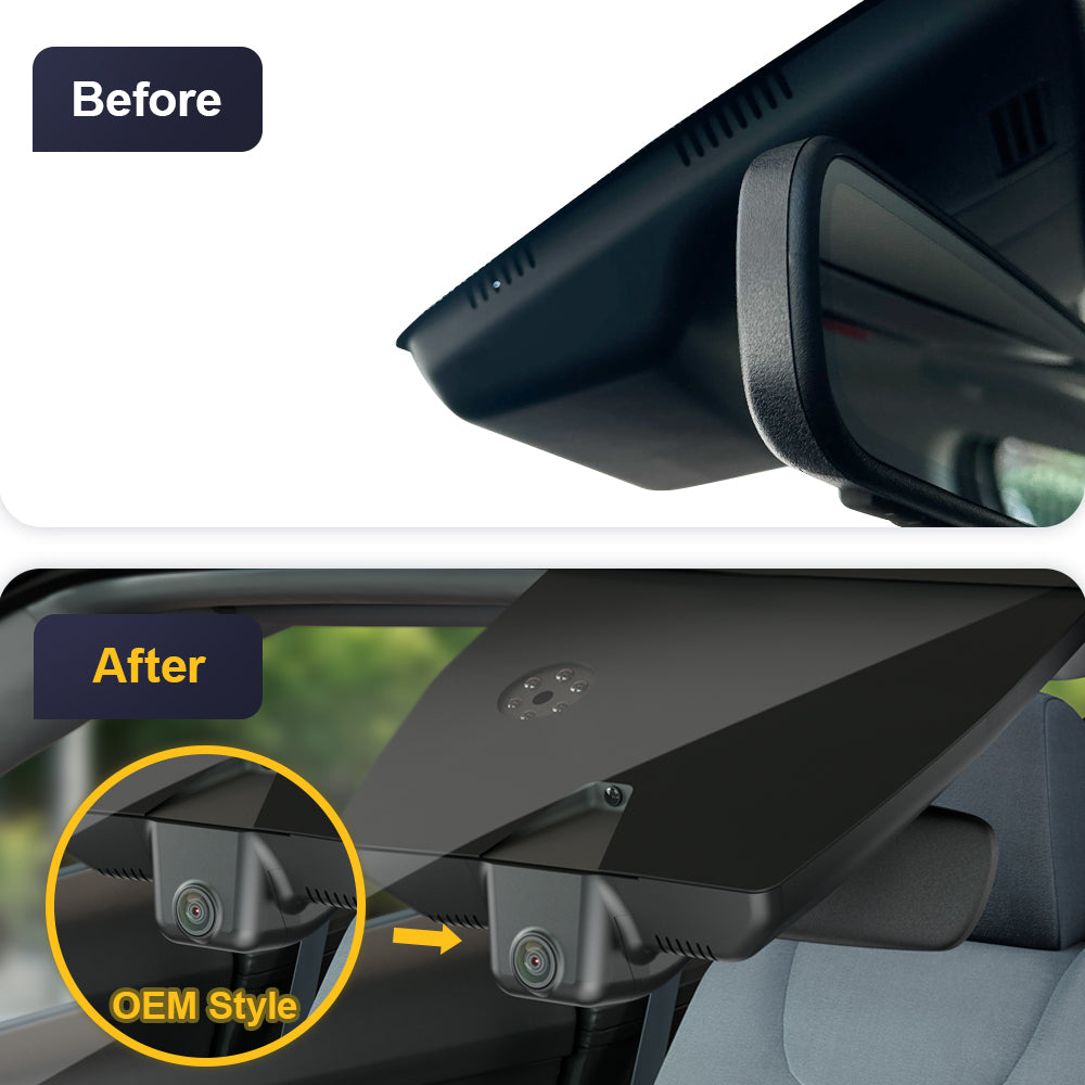FITCAMX Dash Cam for Kia K5 2021-2024 (Rear Mirror Cover part number 96030-L3000)