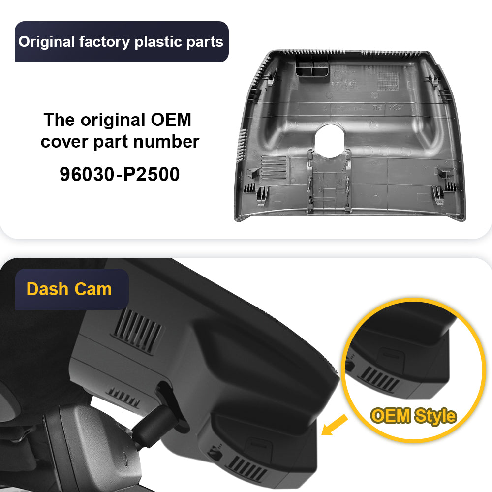 FITCAMX Dash Cam per Kia Sorento 2024 2025