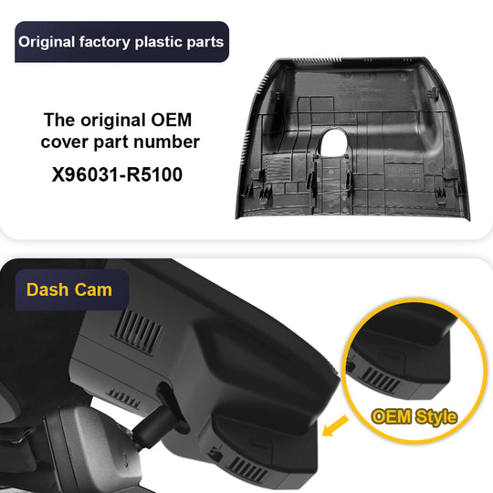 FITCAMX Dash Cam per Kia Sorento 2024 2025