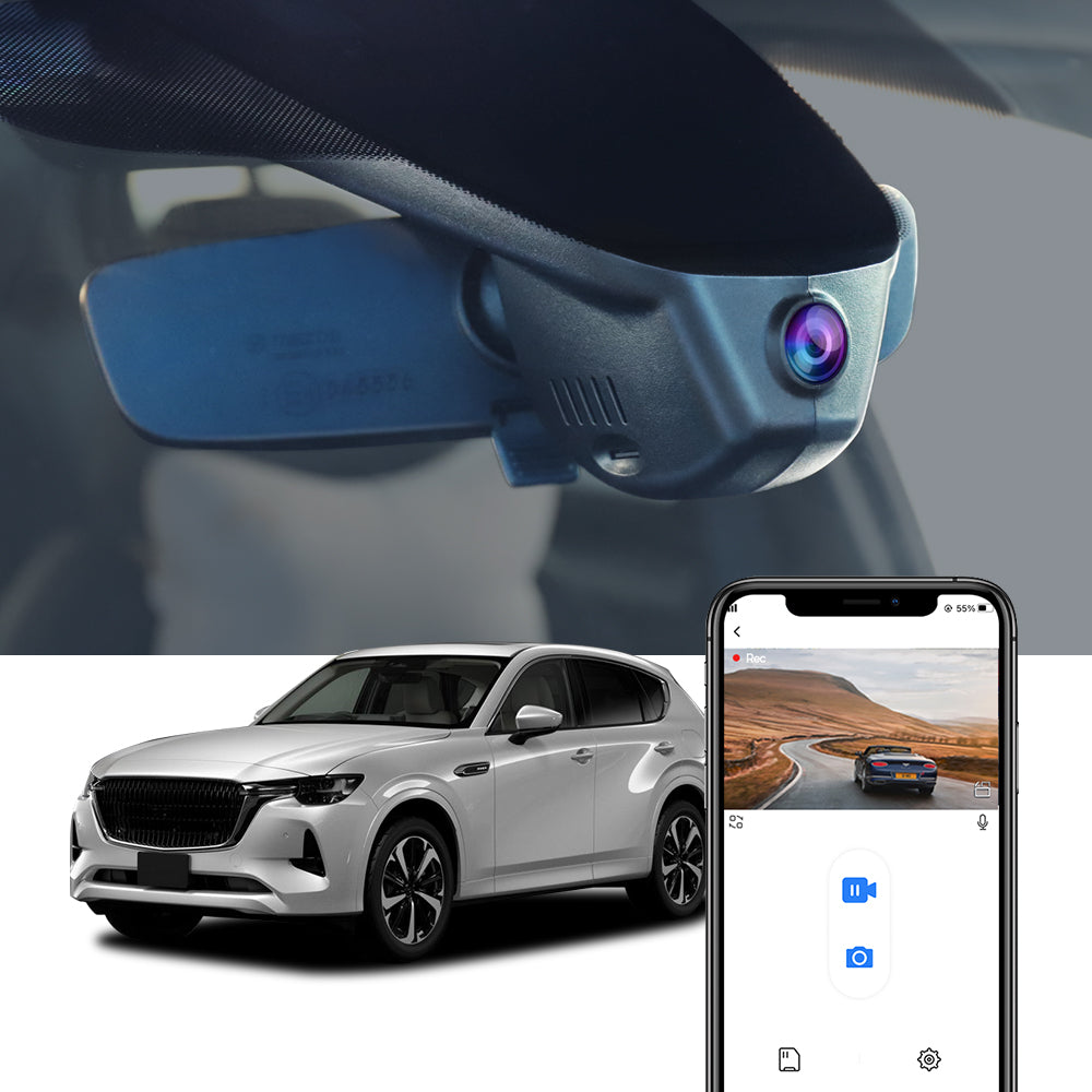 FITCAMX Dash Cam for Mazda CX-60 CX60 2022-2025