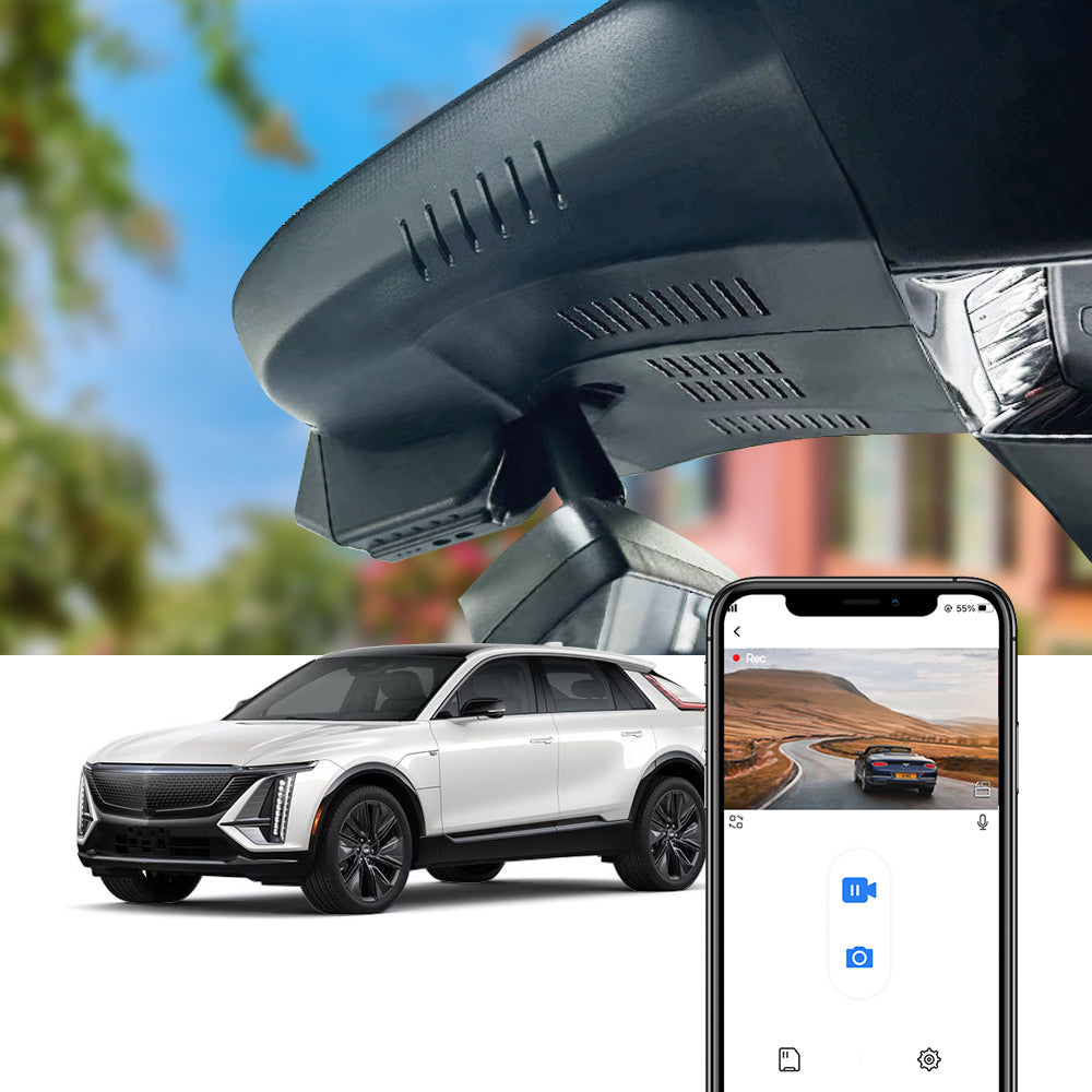 Fitcamx Dash Cam pour Cadillac Lyriq 2023 - 2026