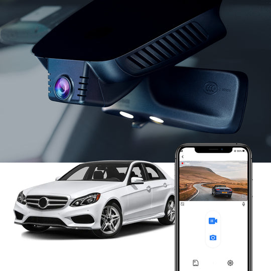 Fitcamx Dash Cam for Mercedes-Benz E-Class 2010-2016 W212
