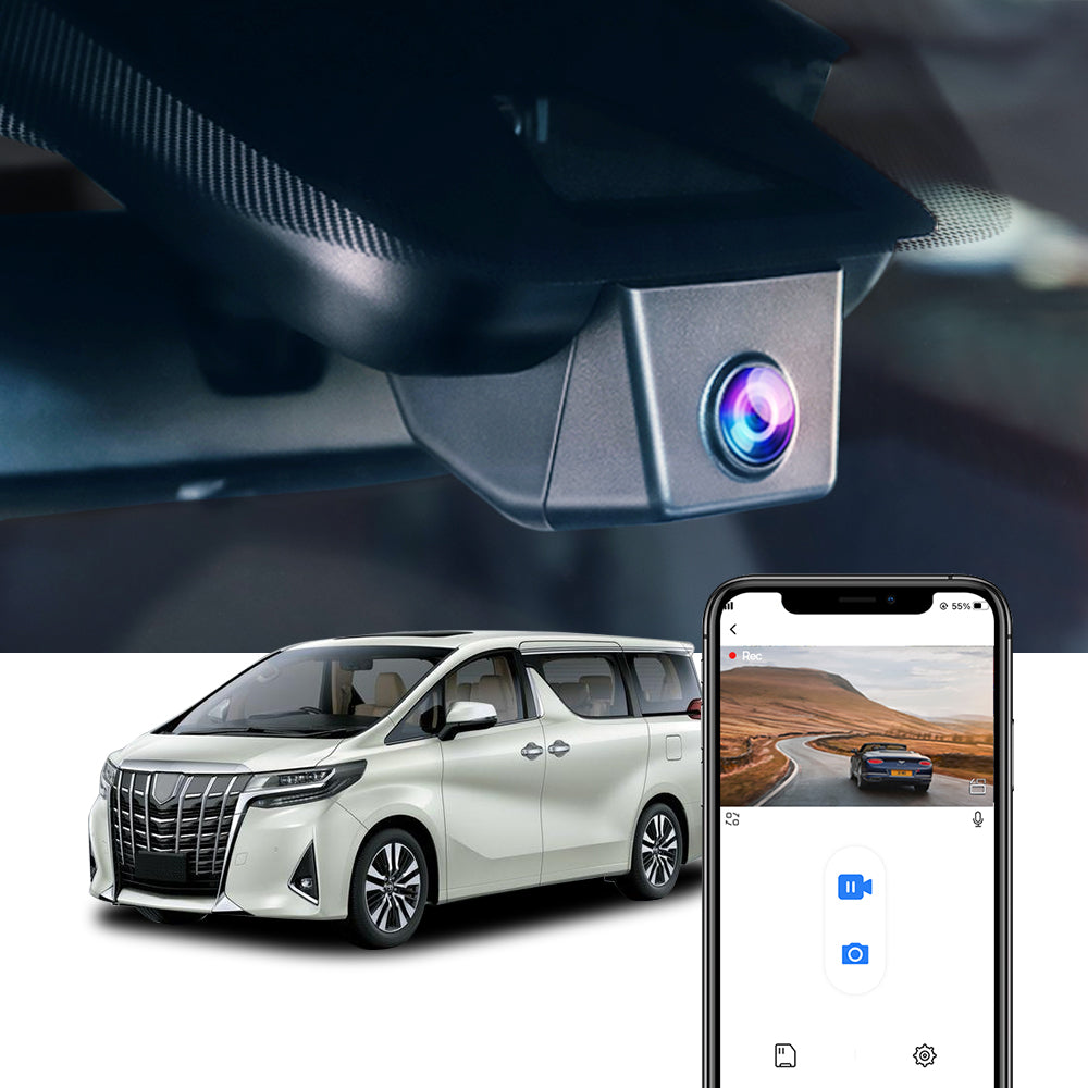 FITCAMX Dash Cam For Toyota Alphard 3th Gen facelifted and Vellfire 2r