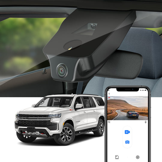 Fitcamx Dash Cam pour Chevrolet Chevy Suburban (12e génération) 2021-2025