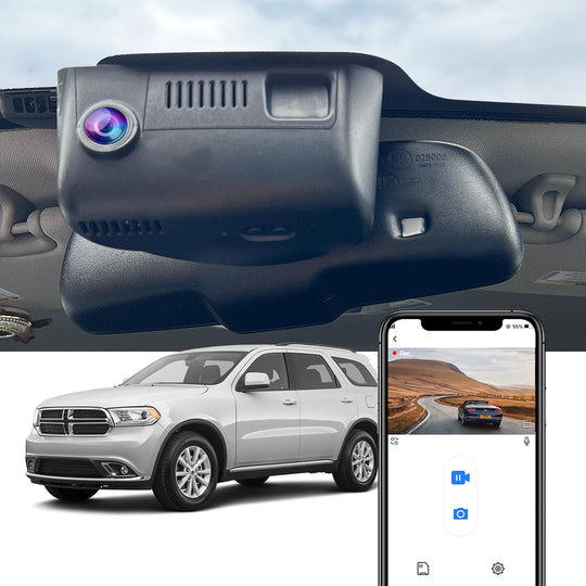 FITCAMX Dash Cam per Dodge Durango 3rd Gen (WK2) 2014-2020