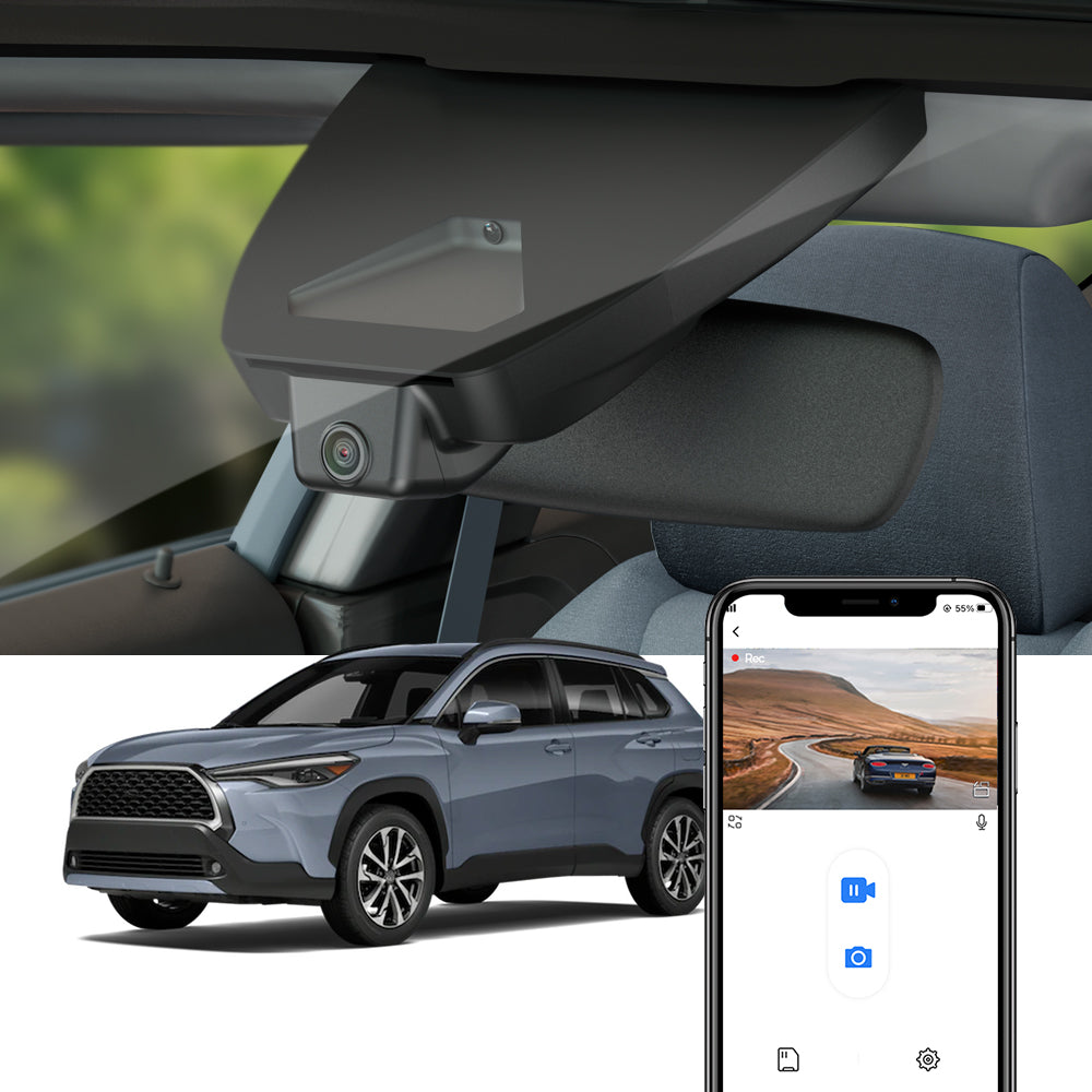 FITCAMX Dash Cam For Toyota Corolla Cross 2022-2024