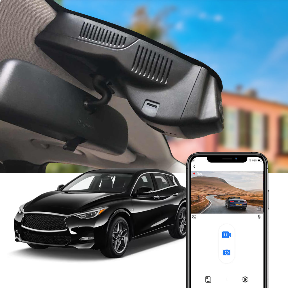 FITCAMX Dash Cam per Infiniti QX30