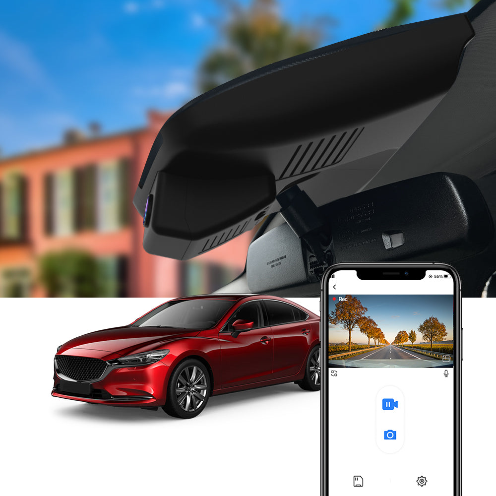 FITCAMX Dash Cam for Mazda6 2018-2023 (RHD, Right-hand drive) Sedan, W