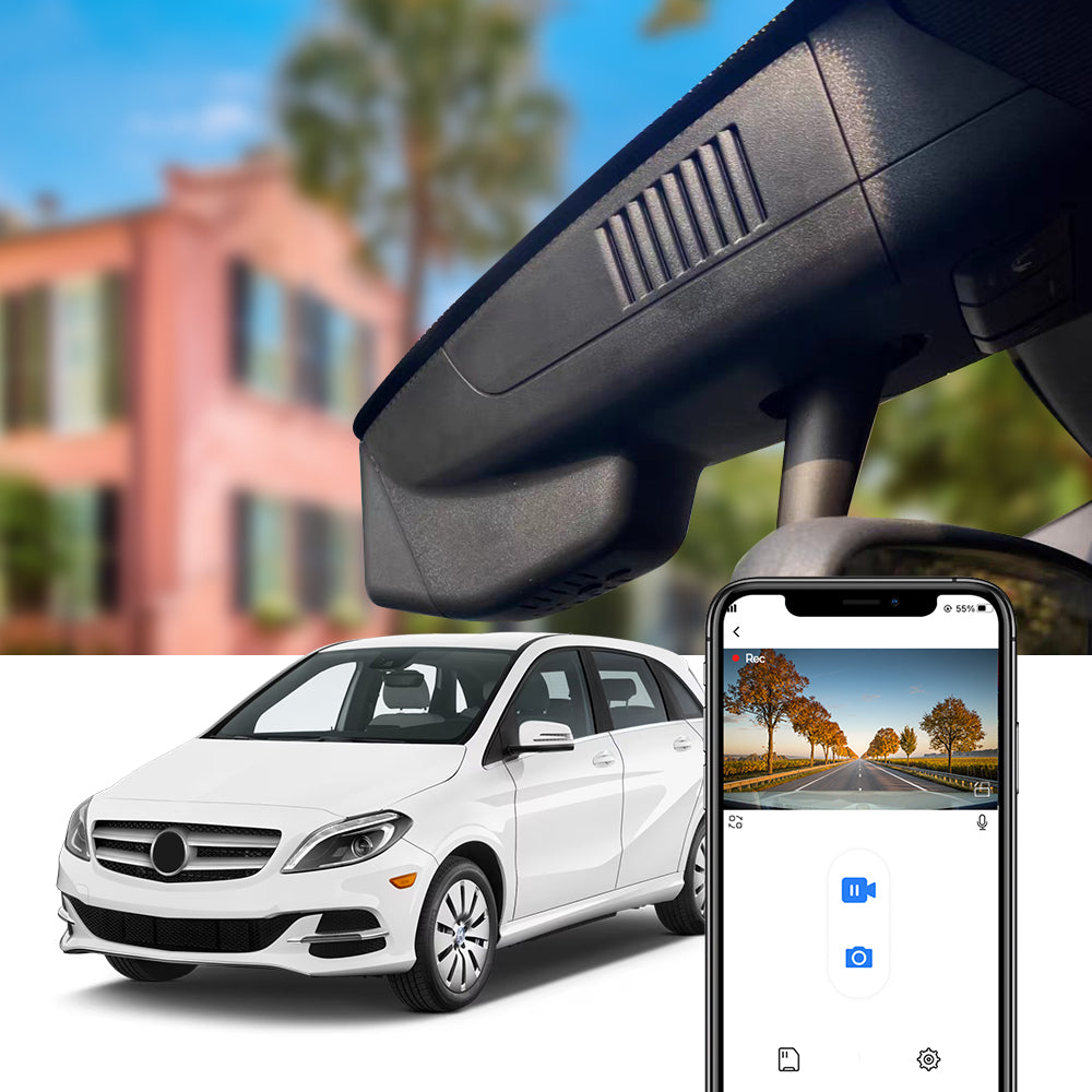 FITCAMX Dash Cam per Mercedes-Benz B-Class (W246) 2011 - 2018