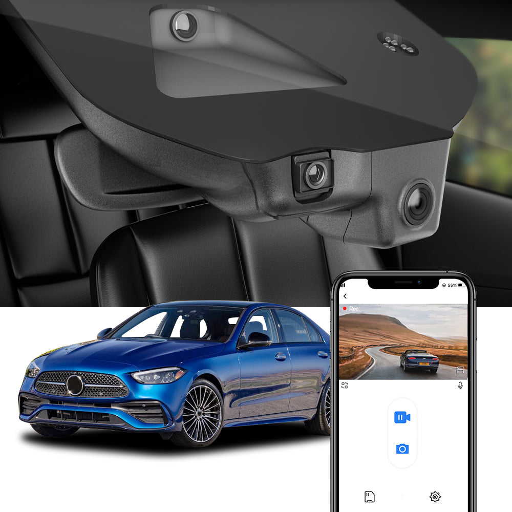 FITCAMX Dashcam für Mercedes Benz C-Klasse 2022–2025 W206