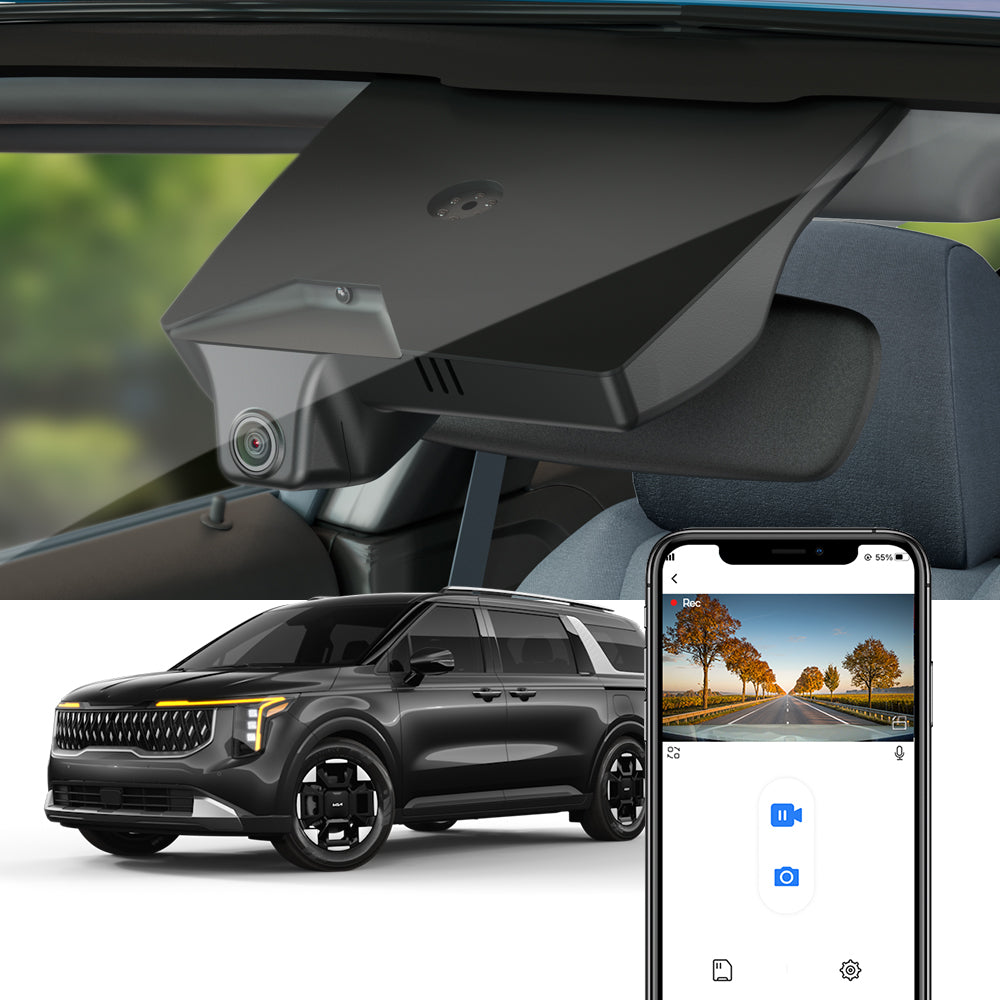 FITCAMX Dash Cam for Kia Carnival 2022-2026