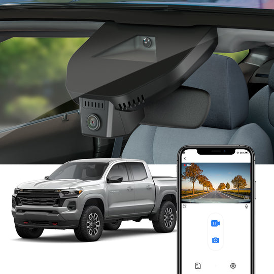 FITCAMX Dash Cam for Chevrolet Chevy Colorado 2023-2025 (3rd Gen)