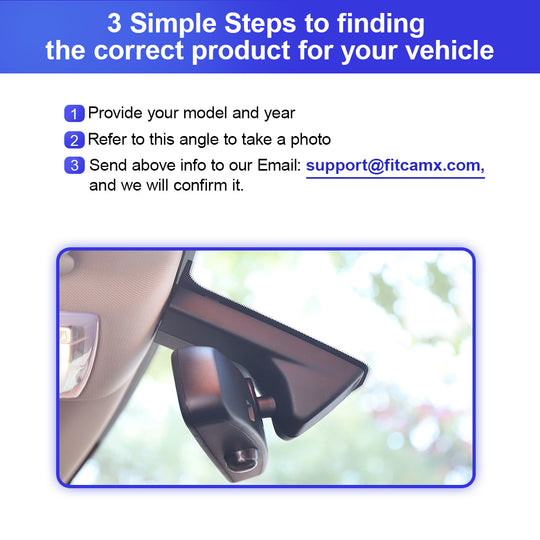 FITCAMX Dash Cam for BMW F Chassis