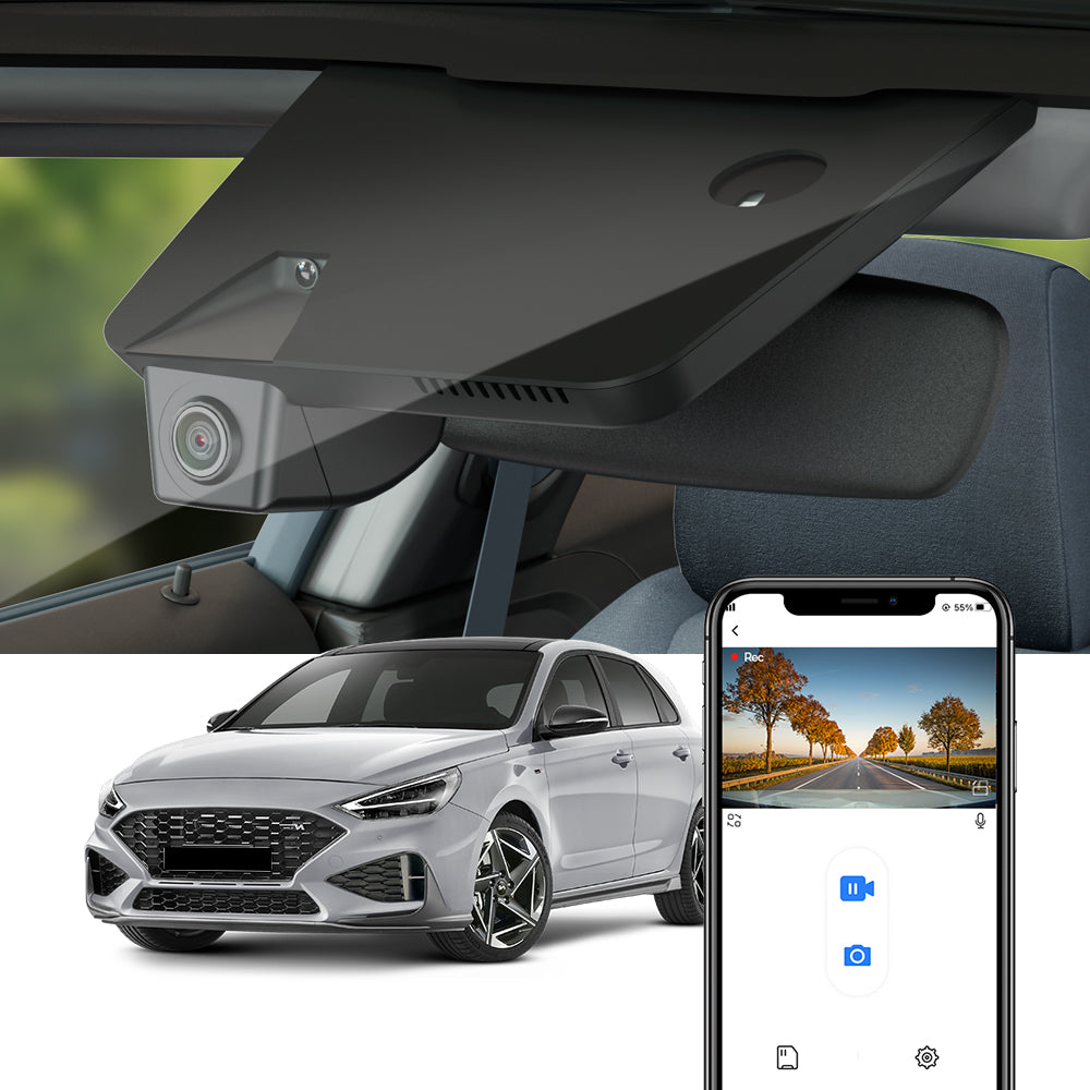 hyundai i30 cigarette lighter fuse FITCAMX Dash Cam for 2018