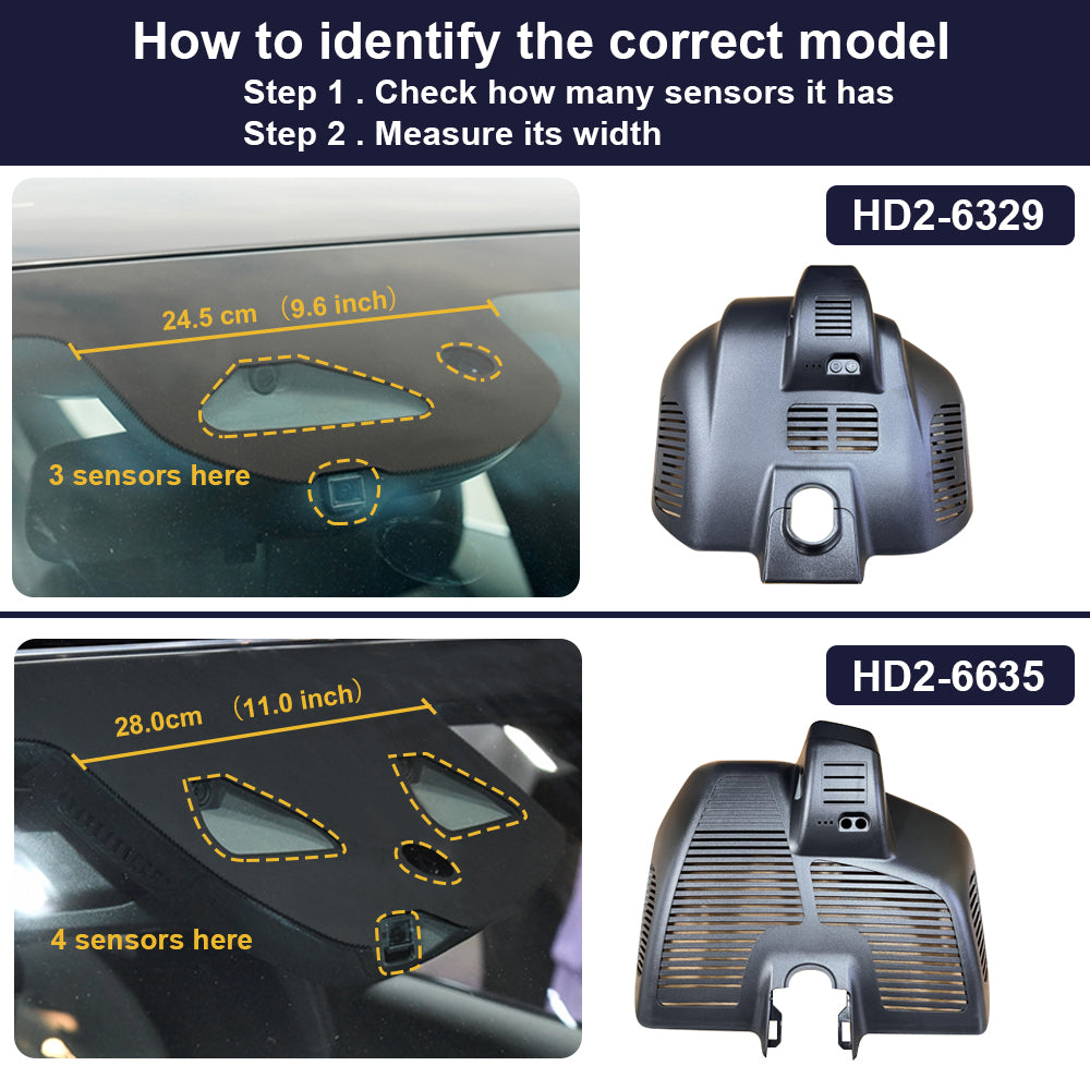 FITCAMX Dashcam für Mercedes Benz C-Klasse 2022–2025 W206