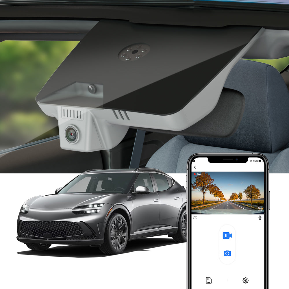 f572-37 波動転写装置　FIT フィット　アクティ FITCAMX Dash Cam for Genesis GV60 2022-2025 (Left-hand drive)