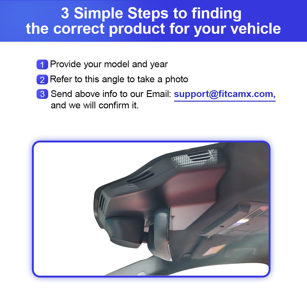 FITCAMX Dash Cam per Jaguar I-Pace 2019-2023 (X590)
