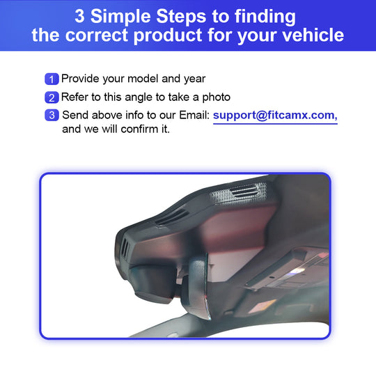 FITCAMX Dash Cam per Jaguar I-Pace 2019-2023 (X590)