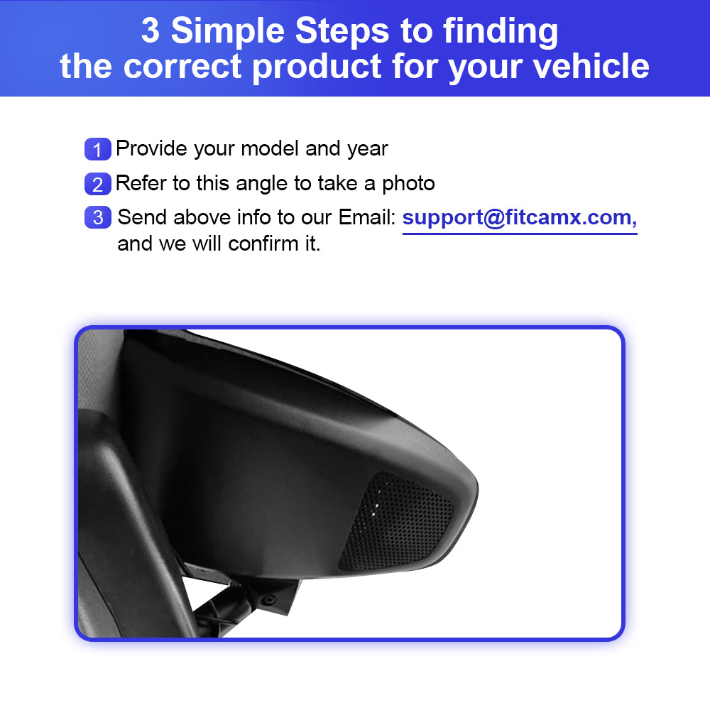 FITCAMX Dash Cam for Honda HR-V 2019-2022