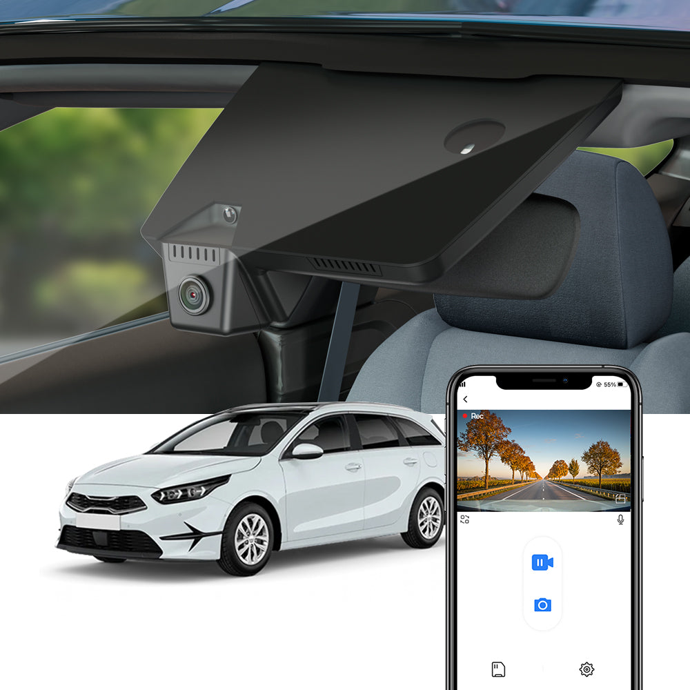 FITCAMX Dash Cam per Kia Ceed 2019-2023 (HD2-J7000)