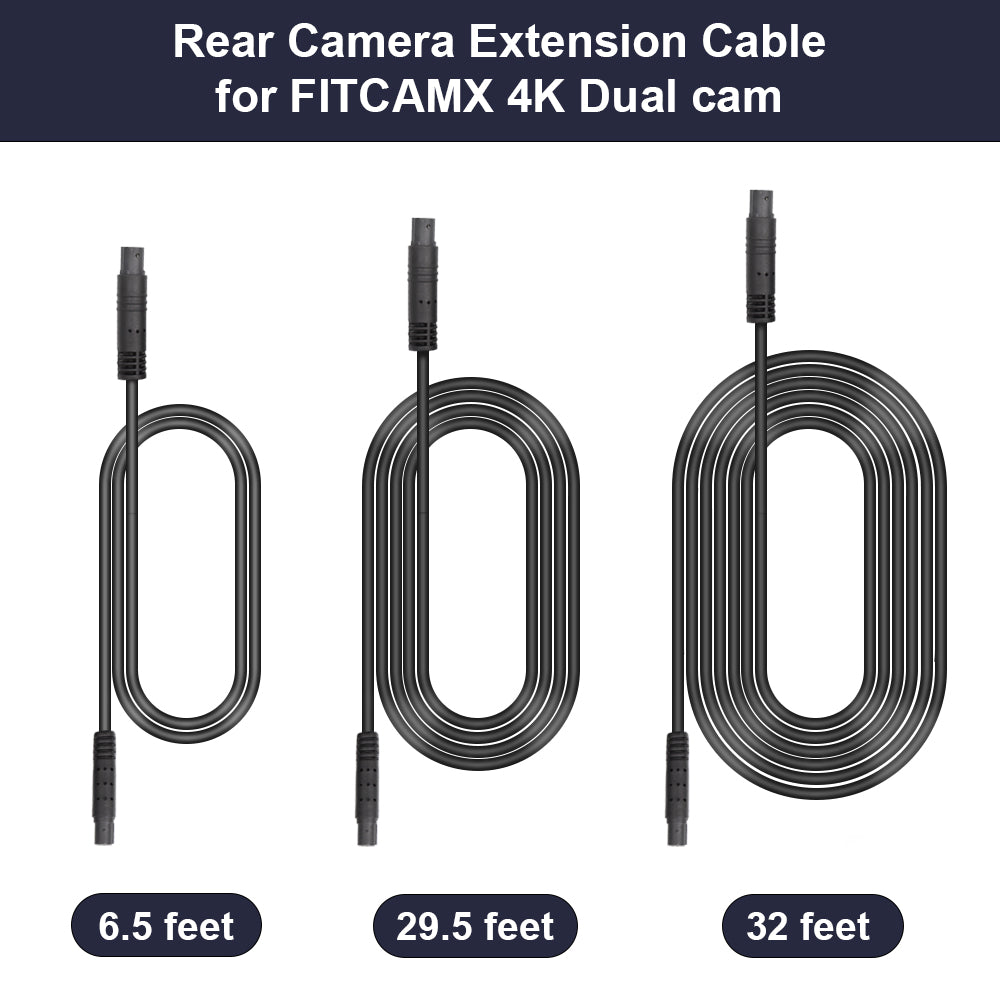 Extra Cable For Rear Cam FITCAMX