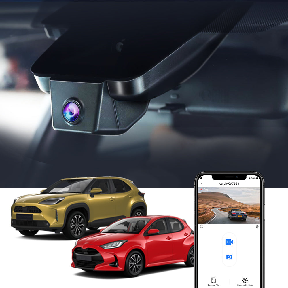 FITCAMX Dashcam für 2020–2023 Toyota Yaris/Yaris Cross