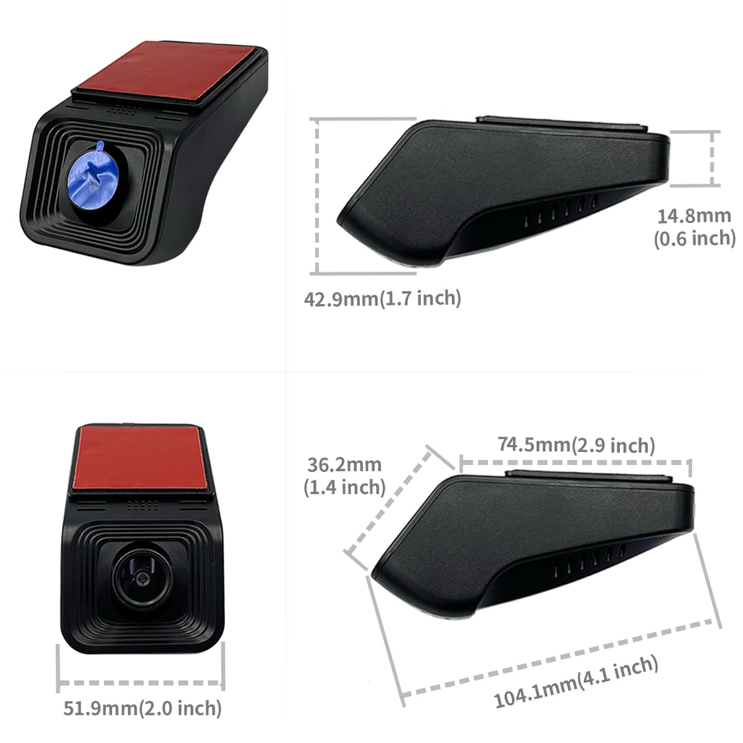 FITCAMX Dash Cam Versione Universale