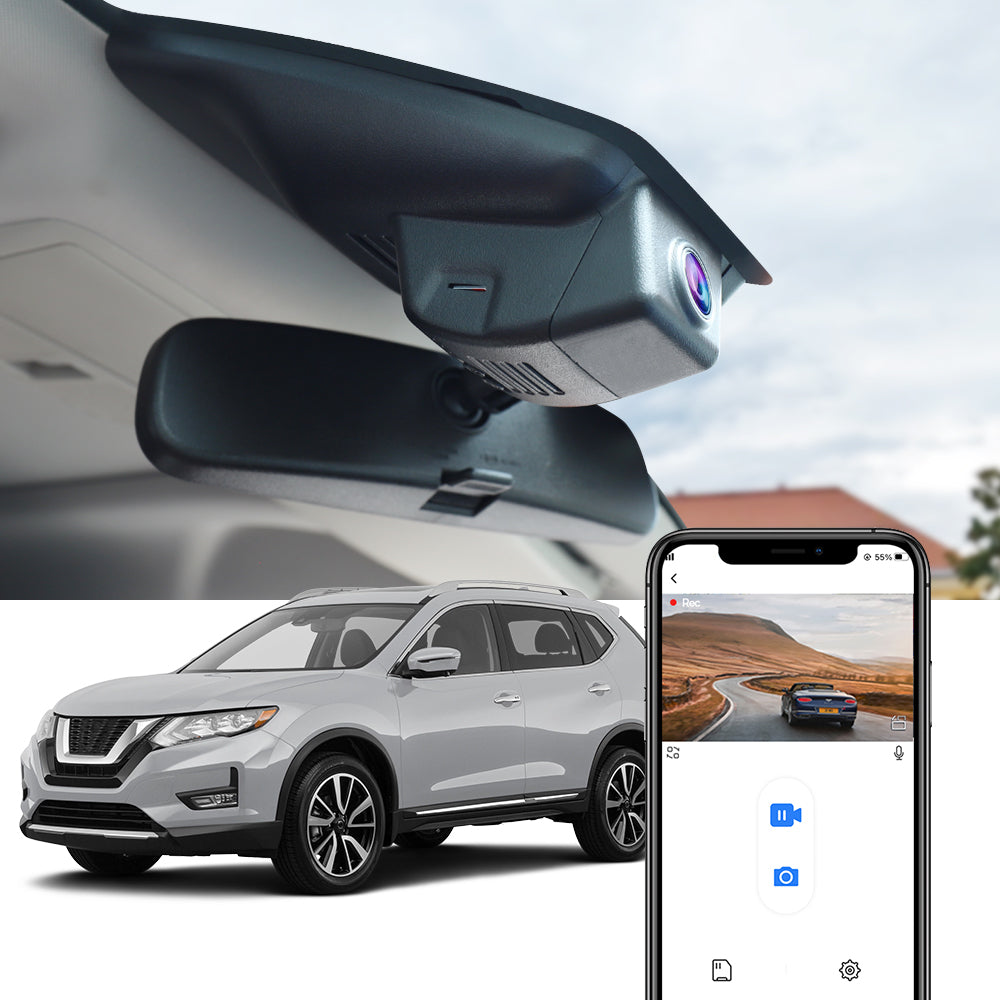 FITCAMX Dash Cam for 2017 - 2020 Nissan Rogue