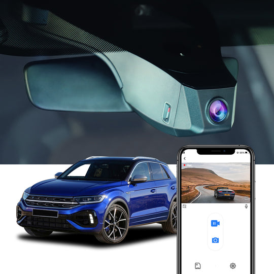 FITCAMX Dash Cam for 2017-2025 Volkswagen T-Roc