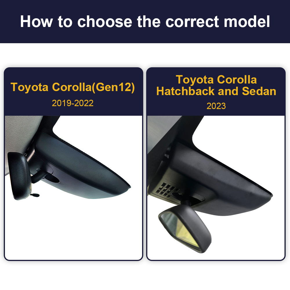 FITCAMX Dash Cam For All Toyota Camry/RAV4/C-HR/Corolla Hatchback Altis/Sienna/Prius/Tacoma