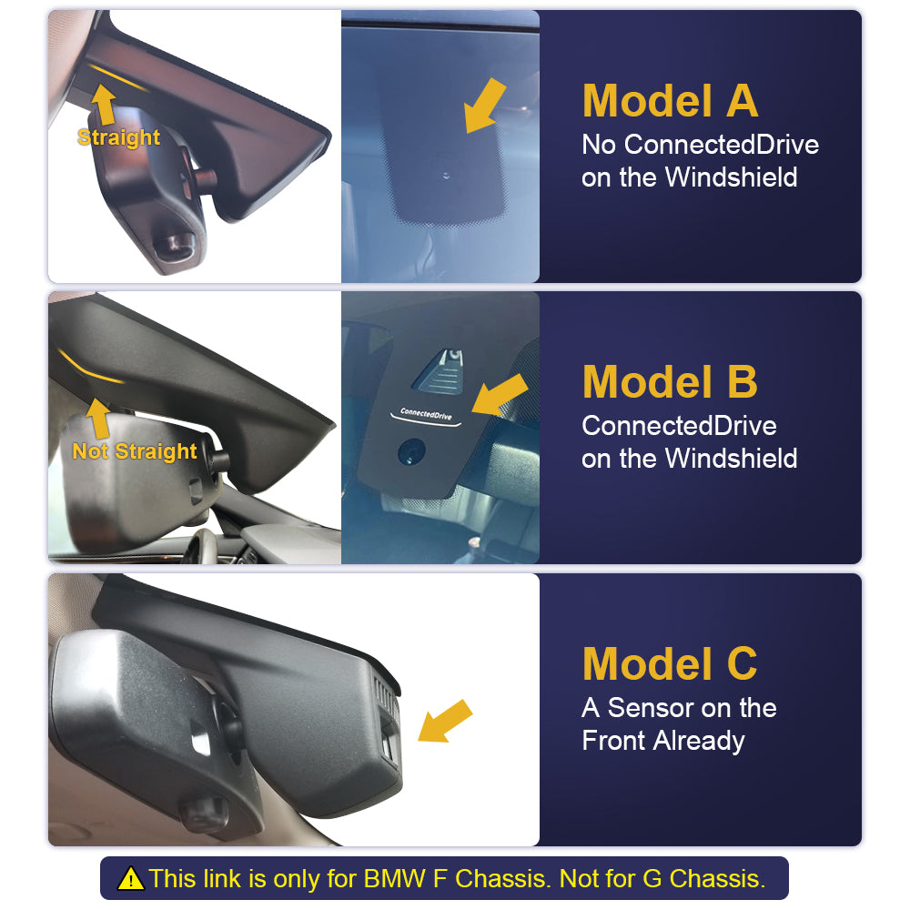 FITCAMX Dash Cam for BMW F Chassis
