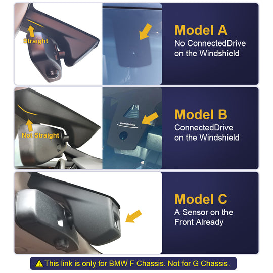 FITCAMX Dash Cam for BMW F Chassis