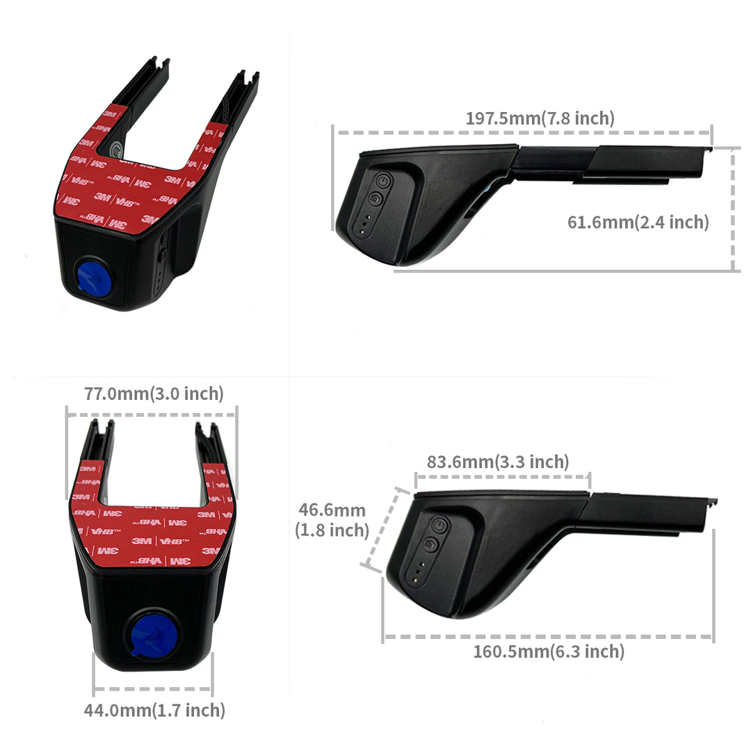 FITCAMX Dash Cam per modelli di veicoli Honda 2011-2024