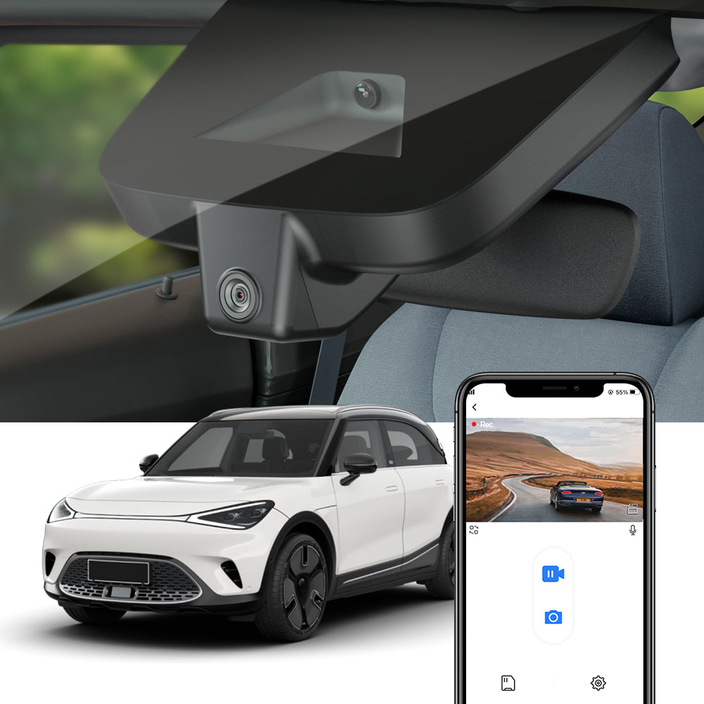 FITCAMX Dash Cam for 2022-2025 Smart #1