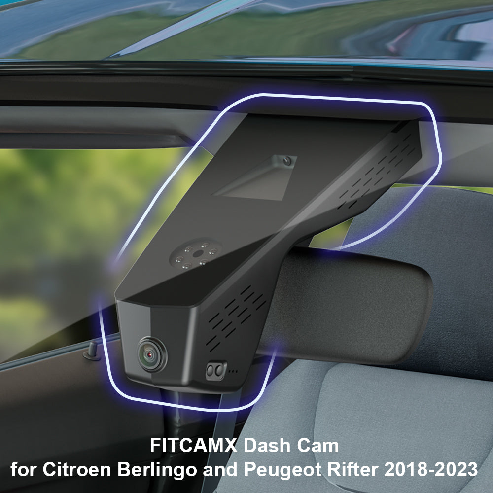 Is FITCAMX Dash Cam for Citroen Berlingo Hard to Install?