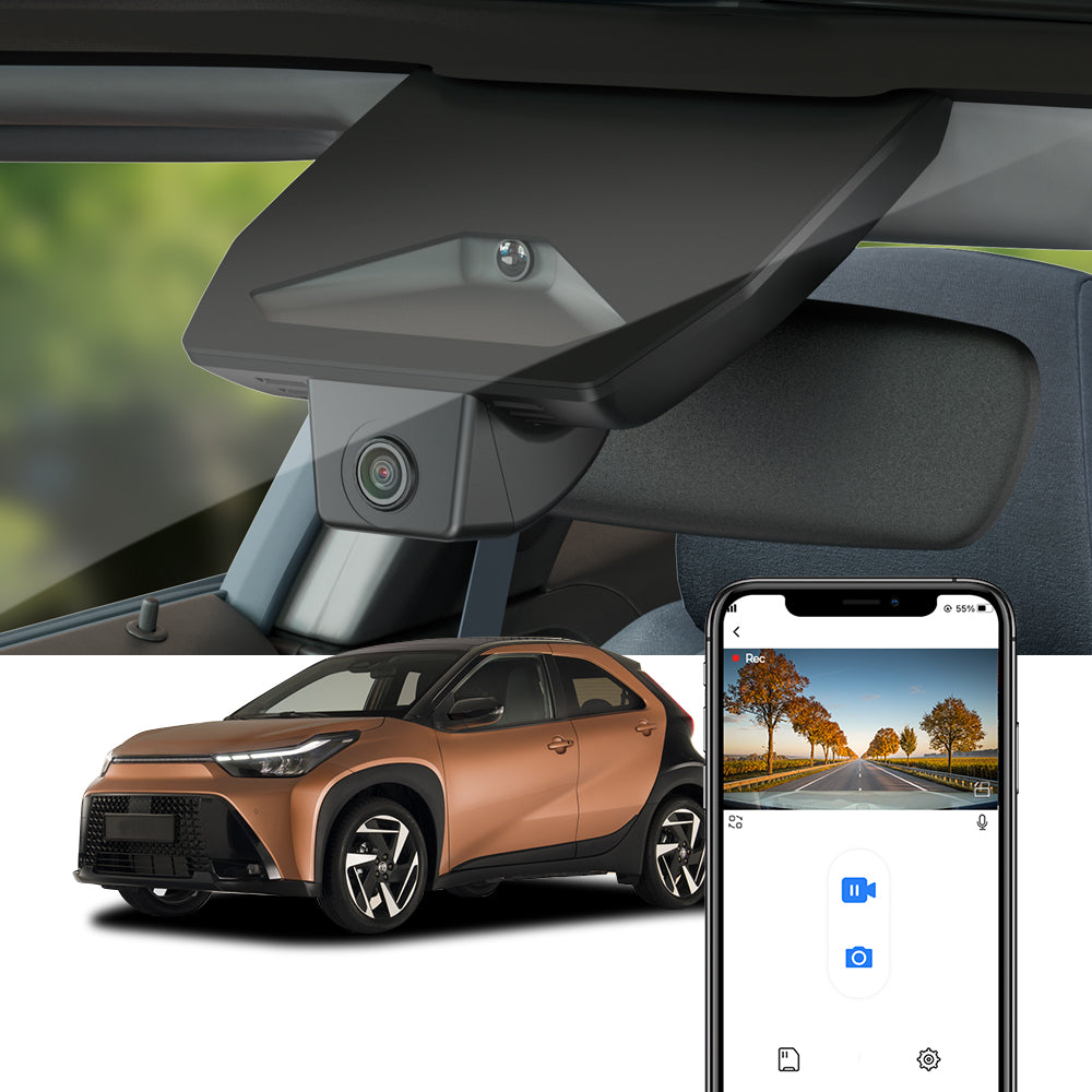 Caméra de tableau de bord FITCAMX pour Toyota Proace Verso 2018-2020