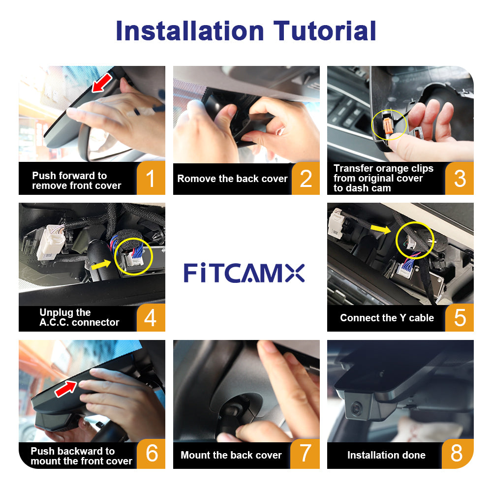 Fitcamx Dash Cam For Lexus LX600 LX 500d 4th Gen (J300) – FITCAMX