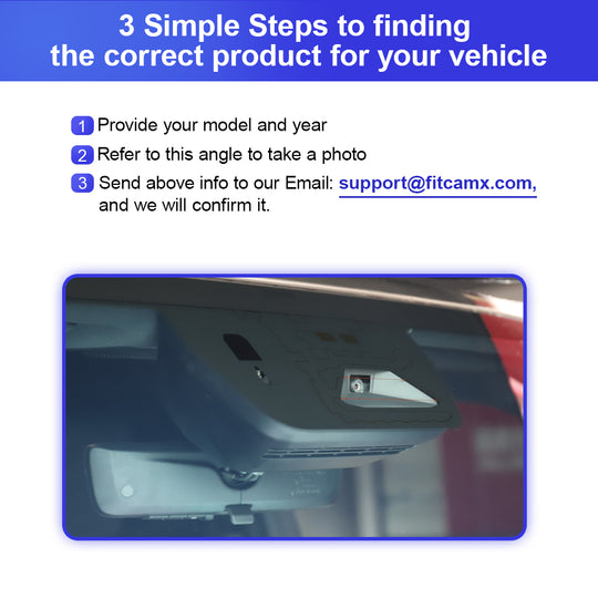 FITCAMX Dash Cam For Toyota Land Cruiser Prado J250 15th Gen 2024-2026