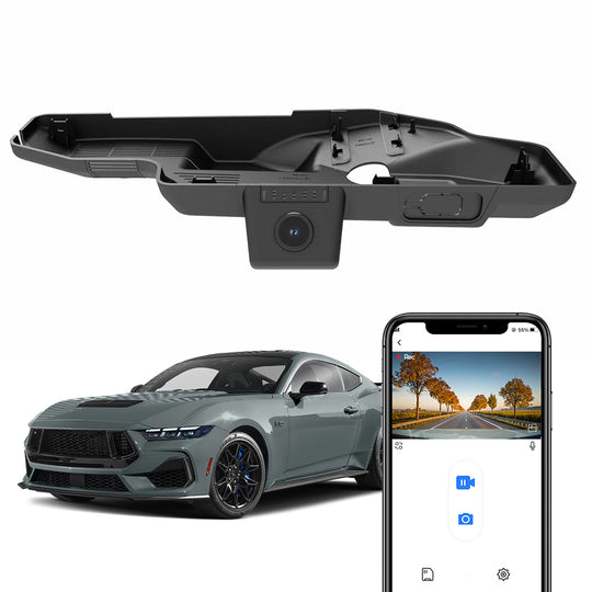 FITCAMX Dash Cam for Ford Mustang 2024 2025  (S650 7th Gen)