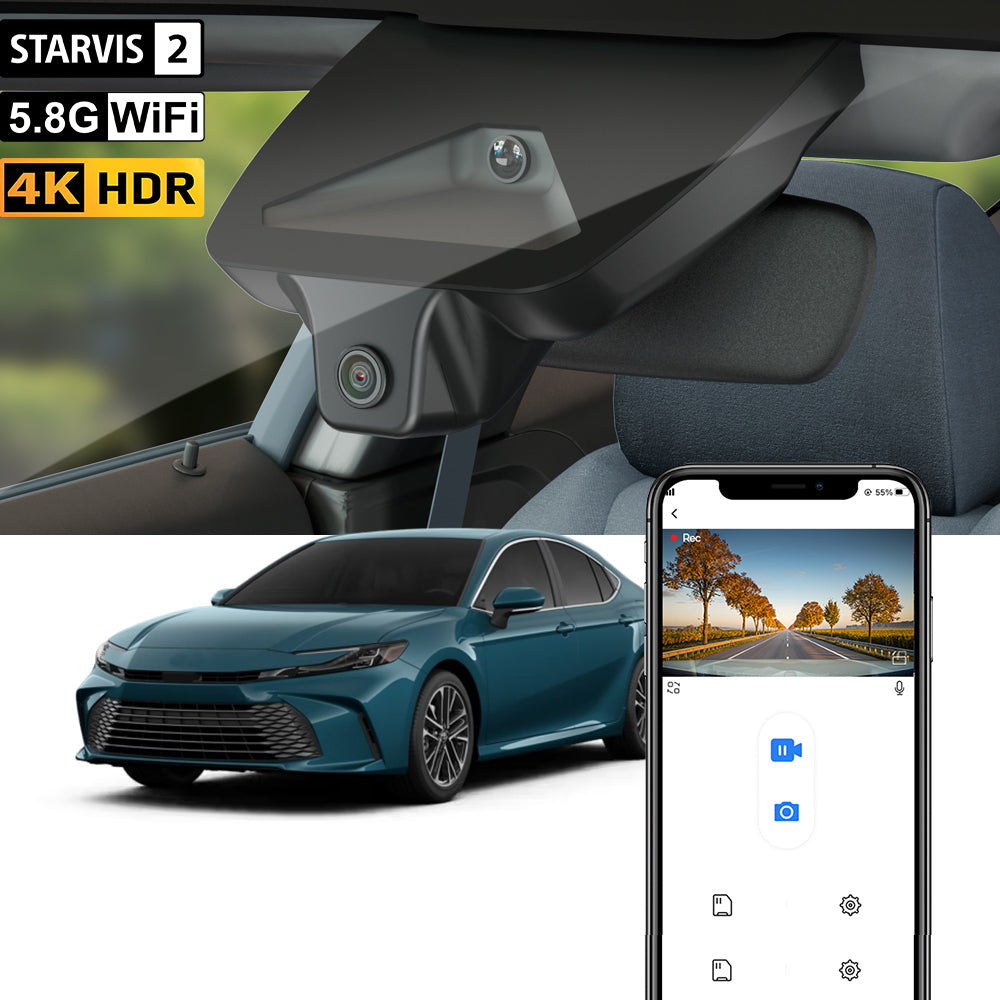 FITCAMX Dashcam für Toyota Camry 2025 2026