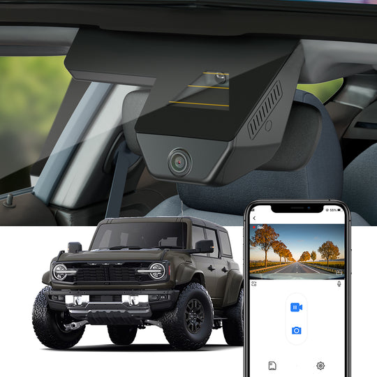 FITCAMX Dash Cam for Ford Bronco 2025 2026 (Pre-sale)