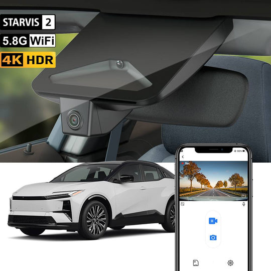 【STARVIS 2】FITCAMX Dash Cam for Toyota C-HR 2026 2027 (BEV, e-TNGA)