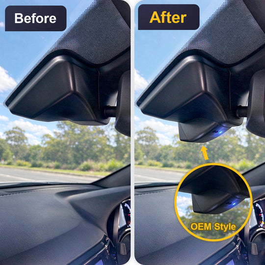 Caméra de tableau de bord FITCAMX pour Jeep Grand Cherokee 2018-2022