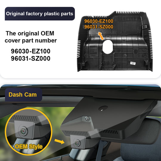 FITCAMX Dash Cam for Kia EV4 2025 2026 2027