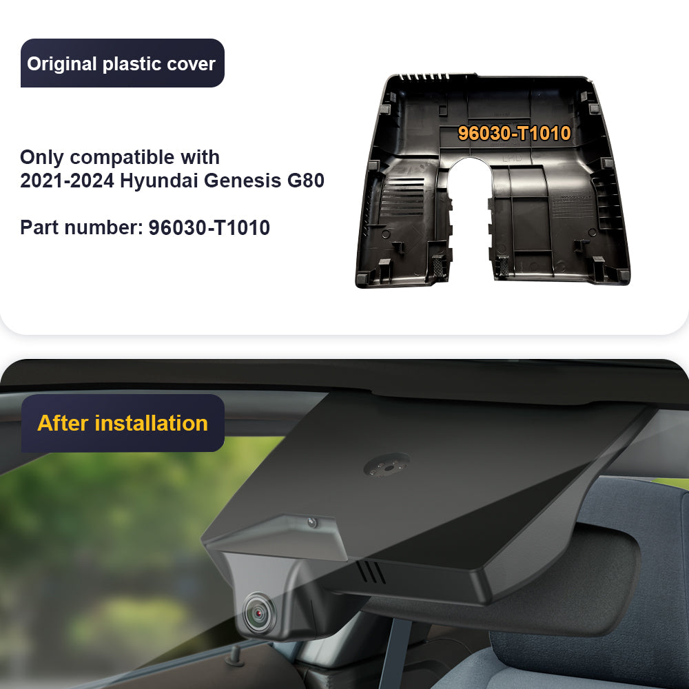 Fitcamx Dash Cam for Genesis G80 2021-2024 (2nd Gen)