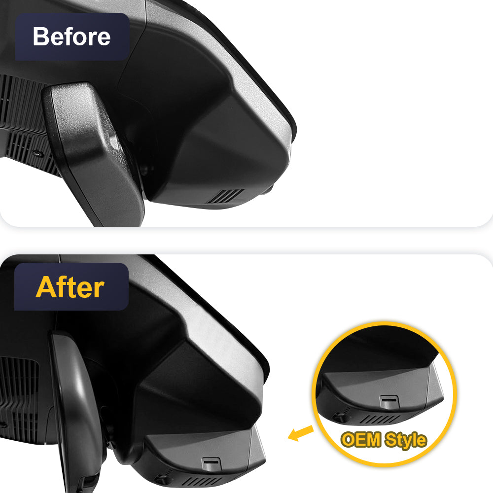 Caméra de tableau de bord FITCAMX pour Ford Fiesta, Puma 2018-2023