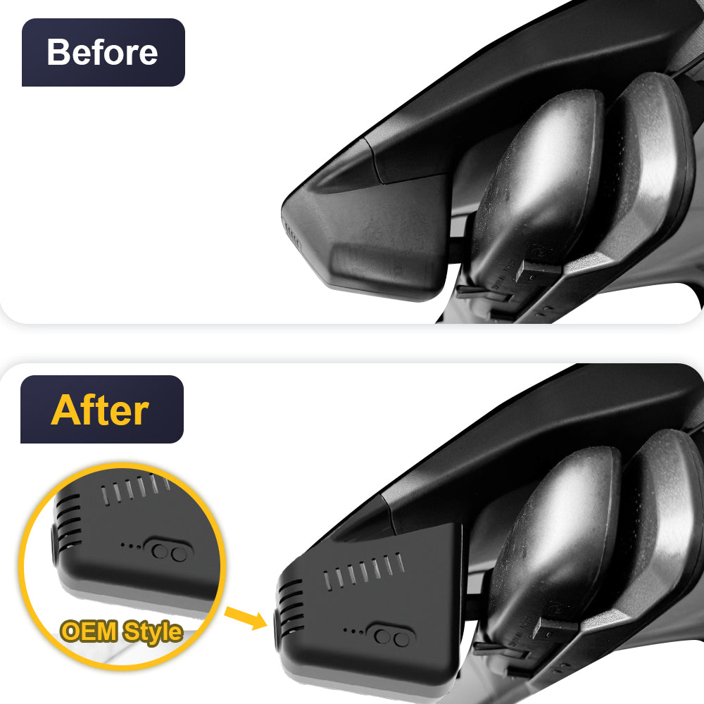 FITCAMX Dash Cam for Volkswagen VW Caddy 2021-2025